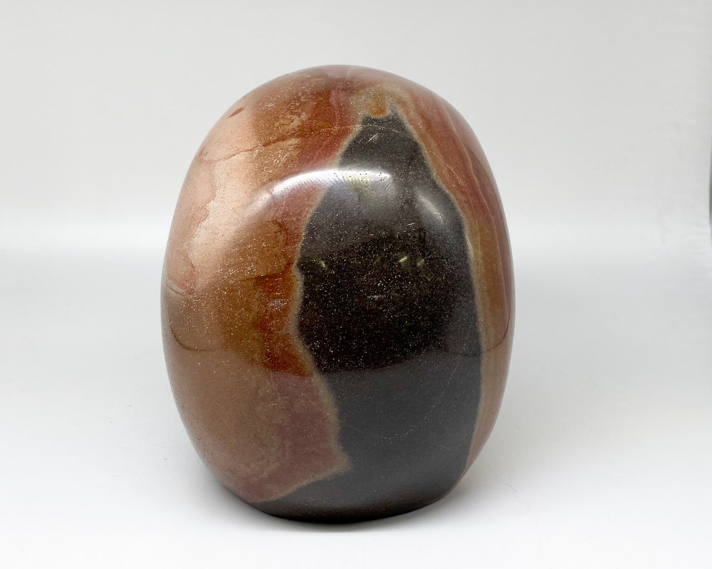 4.5 x 5.75 Inch Polychrome Jasper Crystal Skull Home Décor