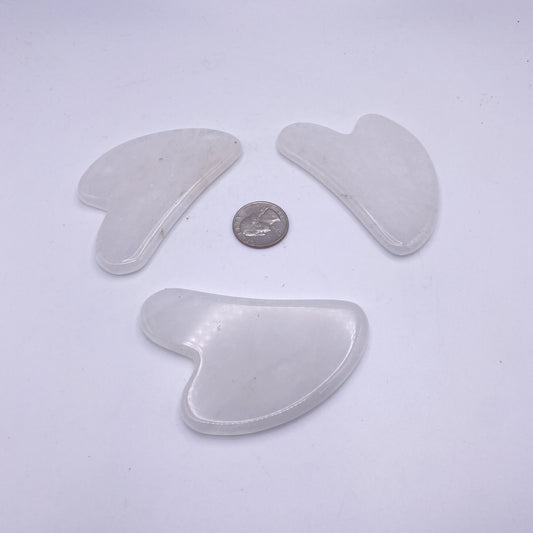 3-4 Inch Crystal Guasha Tool for Beauty Massage